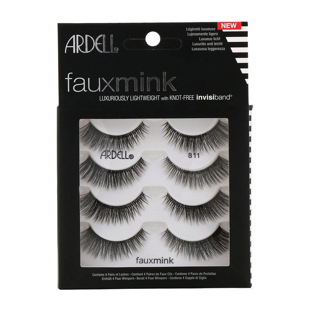 Ardell Faux Mink Multipack Lashes 811, 4 Ea